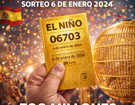 The first prize in the El Niño lottery leaves 1.6 million euros in the province of Alicante